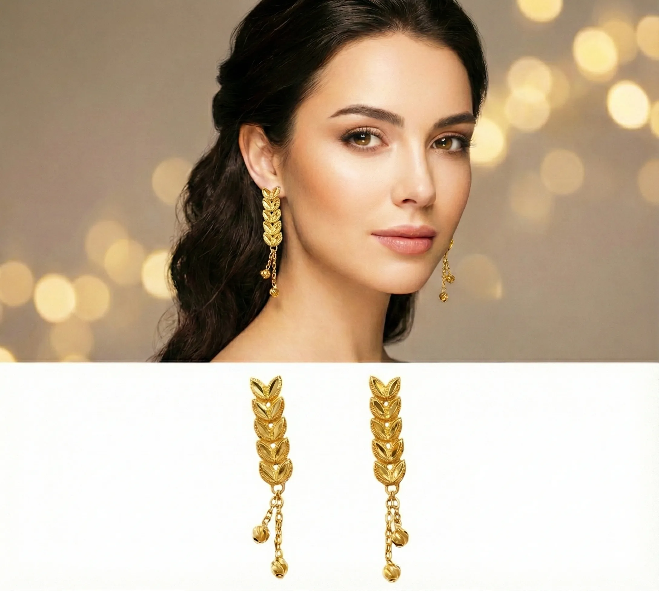 حلق سنبلة - منظر أمامي