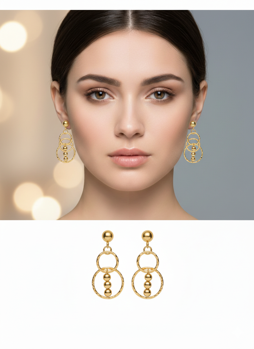 حلق كشاريل - منظر أمامي