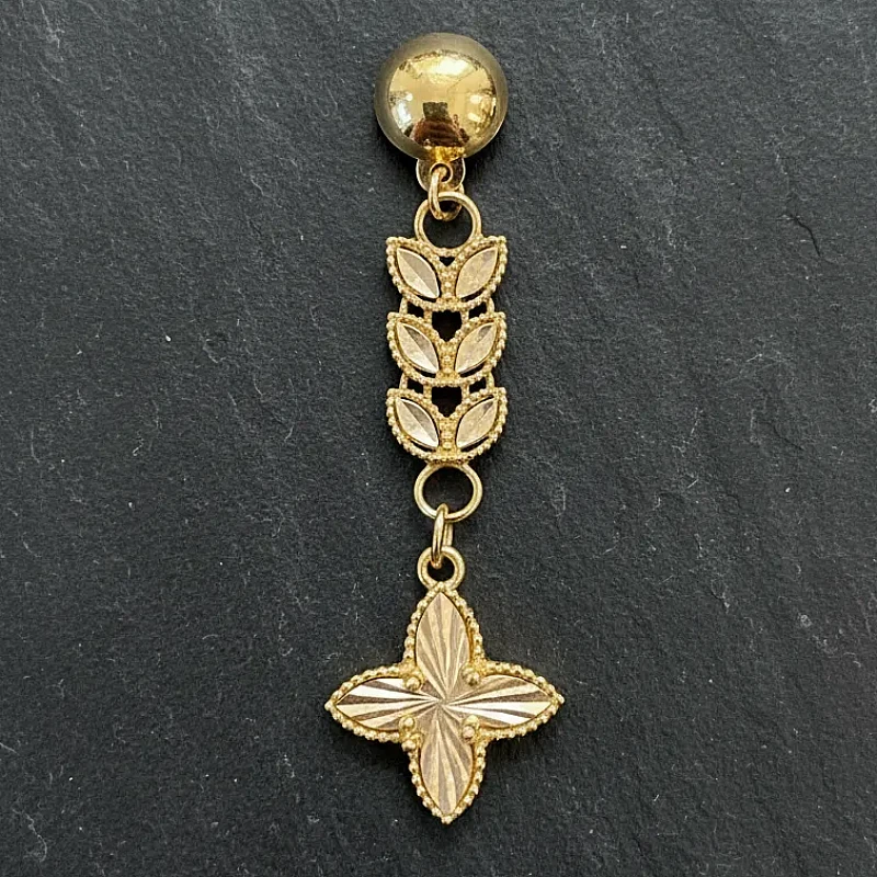 حلق سنبلة شكل